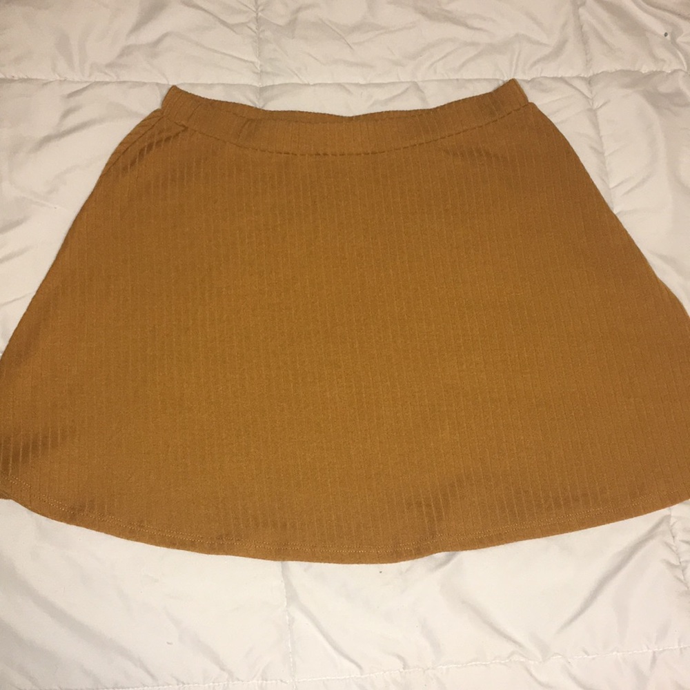 Women’s Ribbed Flare Skirt